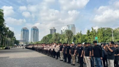*Polda Metro Jaya Kerahkan 6.403 Personel untuk Pelayanan Aksi Unras di Jakarta*