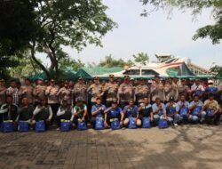 Kapolres Kepulauan Seribu Pimpin Apel Potmas, Ajak Warga Jaga Keamanan Bersama