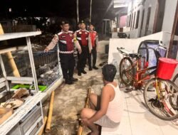 Patroli Malam Gabungan di Kepulauan Seribu Utara, Polisi Perkuat Siskamling dan Edukasi Layanan Publik