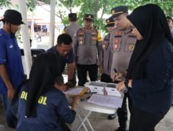 Polres Kepulauan Seribu Tes Urine Kepada Nahkoda dan ABK di Marina Ancol, Pastikan Nataru Aman