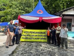 Pos Pengamanan Nataru di Pulau Pari Hadir Layani Warga dan Wisatawan