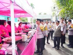 Wakapolri Tinjau Dapur Umum Bhayangkari dan Resmikan Sumur Bor di Huntara Asam Pulau