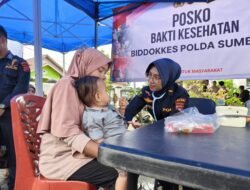 Wujud Kepedulian Polri, Pelayanan Kesehatan Gratis Bagi Korban *Banjir Bandang Padang Pariaman*