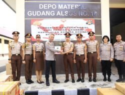 Peduli Bencana, Taruna Akpol Angkatan ke-59 Salurkan Bantuan ke Slog Polri