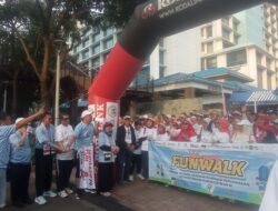 IKA APP Pererat Silahturahmi Lintas Angkatan Lewat Happy Fun Walk 2025 Di Jalan Jendral Sudirman