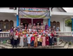 Rayakan Natal Bersama Warga Terdampak Bencana, Polri Hadir di Dua Gereja HKBP Tapanuli Utara