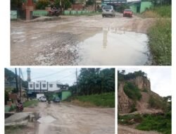 Jalan Rusak Parah  Dan Becek, Diakibatkan Adanya Kegiatan Galian Tambang Yang Diduga Tidak Mengantongi Izin Resmi