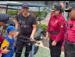*Anak Terpisah Saat CFD HI Ditemukan Polisi, Orang Tua Ucap Terima Kasih*