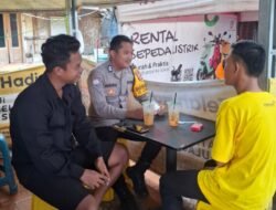 Bhabinkamtibmas Pulau Tidung Sambang Warga, Ajak Jaga Kamtibmas dan Ciptakan Lingkungan Wisata Aman