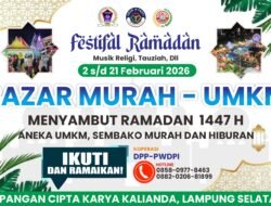 DPP PWDPI Akan Gelar Bazar UMKM Merah Putih, Koperasi PWDPI, dan Pasar Malam Selama 20 Hari di Kalianda
