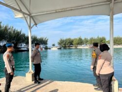 Strong Point Pagi Hari, Polisi Jaga Dermaga dan Sekolah Demi Keamanan Warga Kepulauan Seribu