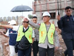 *Wakapolri Tinjau Pembangunan SMA Kemala Taruna Bhayangkara, Progres Capai 43 Persen*