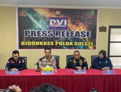 Tim DVI Polri Lakukan Tahap Awal Identifikasi 10 Korban Kecelakaan Pesawat ATR 42-500