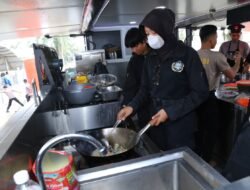 *Hari ke-6 Latsitardanus 2026, Taruna Akpol Masak di Dapur Lapangan untuk Ratusan Warga Aceh Tamiang*
