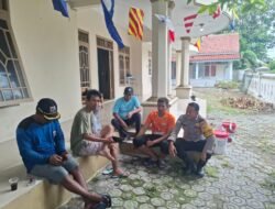 Bhabinkamtibmas Pulau Tidung Ajak Warga Jaga Kamtibmas dan Ciptakan Lingkungan Wisata Aman