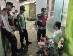 Patroli Malam Gabungan di Kepulauan Seribu Utara, Polisi–TNI Sambangi Warga Cegah Gangguan Kamtibmas