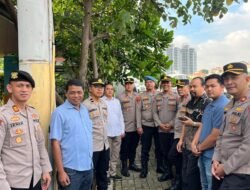 Wakapolres Kepulauan Seribu Pimpin Kegiatan Strong Point di Dermaga Marina Ancol