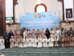 *Tim Hadroh Brimob Metro Jaya Iringi Peringatan Isra Mi’raj di Polda Metro Jaya*