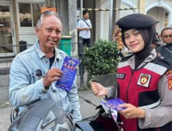 Satgas Preemtif Polda Metro Jaya Laksanakan Imbauan Keselamatan di Stasiun Juanda dan Bundaran HI