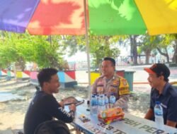 Bhabinkamtibmas Pulau Pramuka Sambangi Warga, Perkuat Sinergitas dan Ajak Jaga Kamtibmas