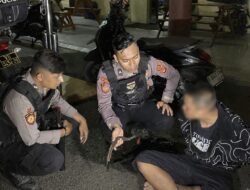 *Patroli Dini Hari, Satgas Anti Tawuran Ringkus Remaja Bawa Celurit di Jakut*