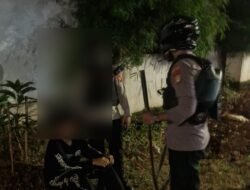 *Aksi Tawuran Digagalkan Tim Serigala Polres Bekasi Kota, Sajam Disita*