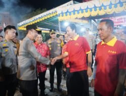 Pastikan Malam Imlek Aman, Kapolda Sumsel Tinjau Pengamanan Sejumlah Klenteng di Palembang
