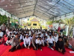 Polsek Kepulauan Seribu Utara Gelar Santunan dan Doa Bersama 190 Anak Yatim, Wujud Polri Peduli Bersama Antheia Project