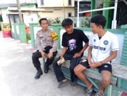 Bhabinkamtibmas Pulau Panggang Sambangi Warga, Ajak Bersama Jaga Kamtibmas dan Lingkungan Wisata Aman