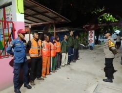 Patroli Malam Ramadhan Gabungan, Polsek Kepulauan Seribu Selatan Bersama TNI dan Satpol PP Perkuat Siskamling Cegah Guantibmas