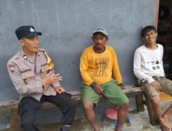 Bhabinkamtibmas Pulau Kelapa Aiptu Sahrizal Sambangi Warga, Ajak Jaga Kamtibmas dan Ciptakan Lingkungan Wisata Aman di Bulan Ramadhan