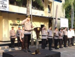 Kapolres Kepulauan Seribu Pimpin Apel Kesiapan Pengamanan Malam Takbir Idul Fitri 1447 H, Tekankan Profesionalisme dan Humanisme Personel