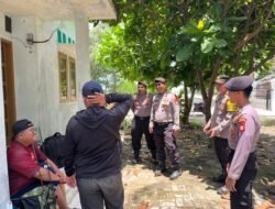 Patroli Humanis di Pulau Pramuka, Wakapolsek Kepulauan Seribu Utara Himbau Wisatawan Jaga Keamanan dan Keselamatan