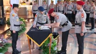 Sertijab Tiga PJU Polda Metro Jaya di Pimpin oleh Kapolda